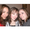 Van rechts naar links: Diandra, Lisa en Sonja